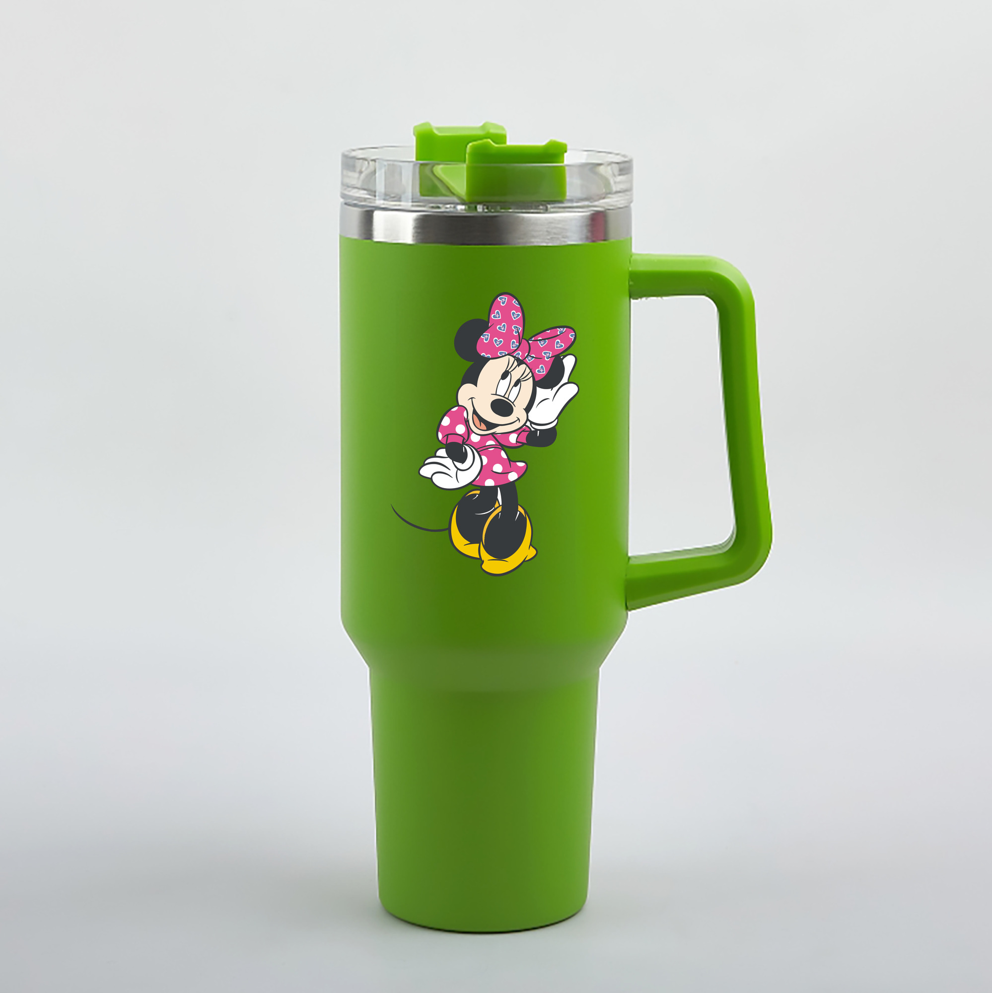 （画像用） ミッキーマウス Mickey Mouse 1200mL車用タンブラー（カラープリント）